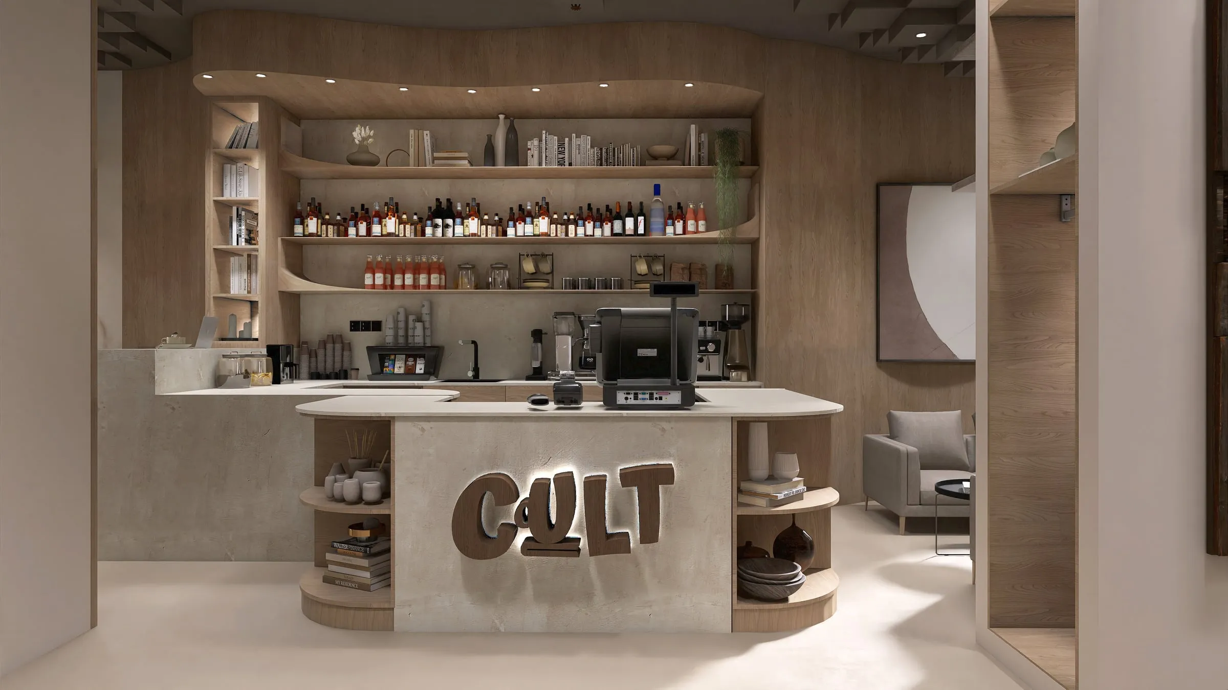 Cafeneaua CULT — concept de hospitality boutique
