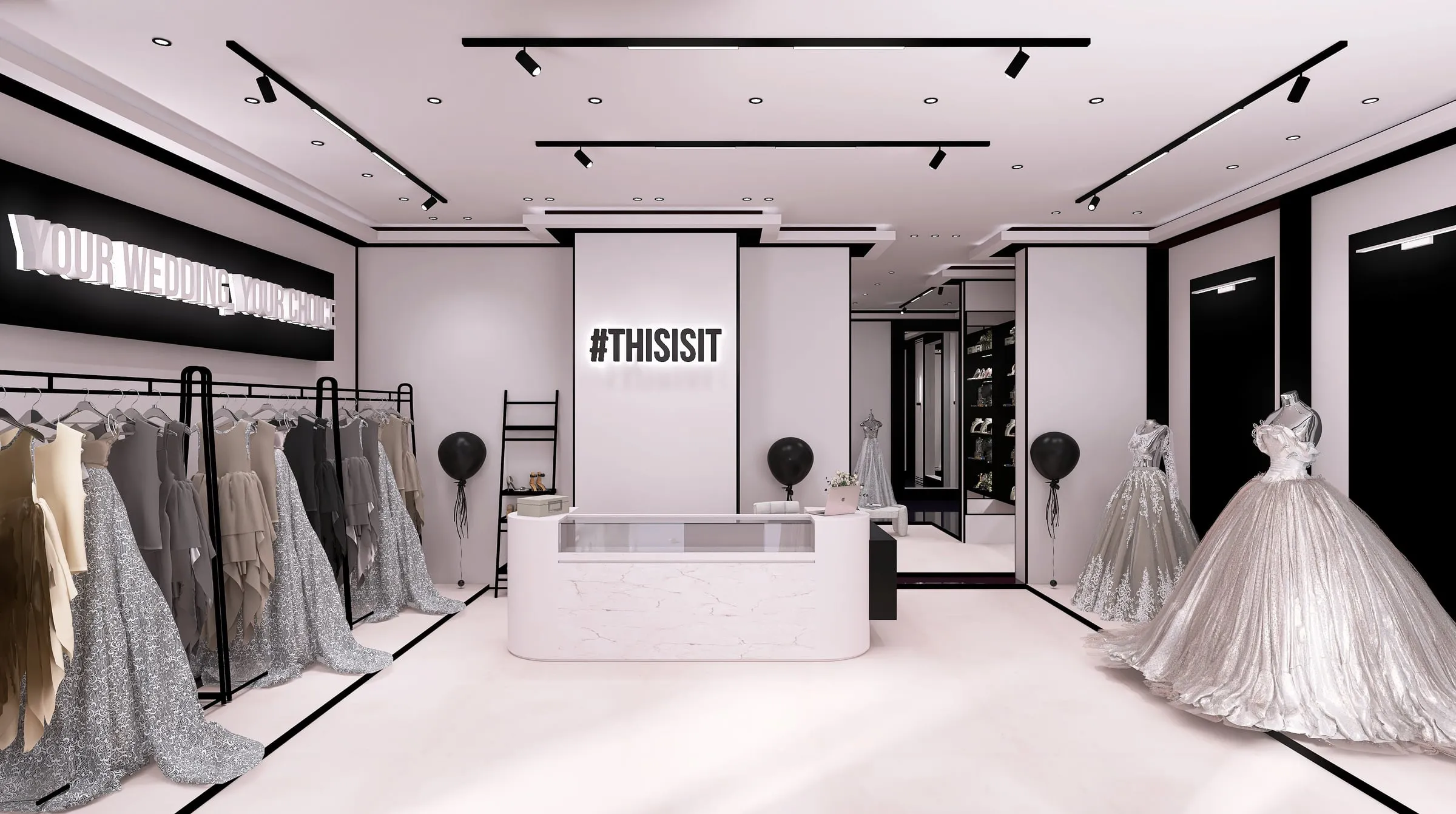 WeddingPlace — concept de magazin nupțial